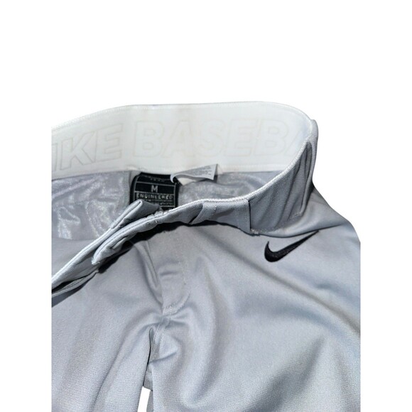 Nike Vapor Dri-Fit Kids Baseball Pants Size Medium Gray - Picture 7 of 11